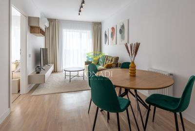 Apartament cu 2 camere semidecomandat, mobilat în Bucureștii Noi