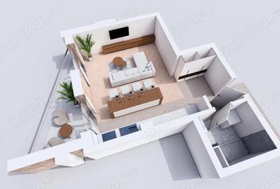 Apartament nou 43 mp | Comision 0% - 1250 euro m2 - TVA INCLUS - 3