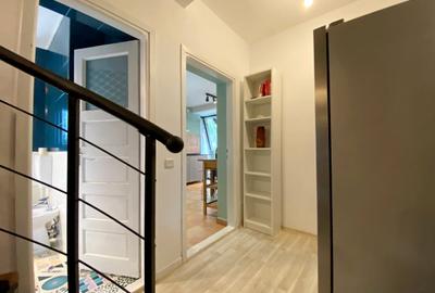 Baneasa - casa 3 camere - design unic - curte 350mp - 100mp utili - 2 parcari - 9