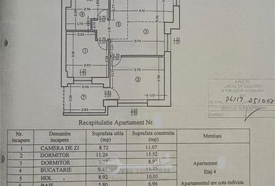 Apartament cu 3 camere decomandat, mobilat în Tătărași - 6