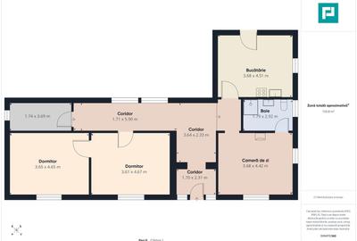 Casă cu 3 camere cu Teren 1260 Mp în Hășmaș - 13