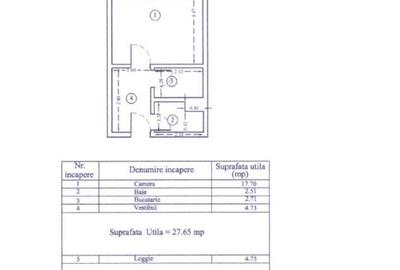Garsoniera in zona Costin Georgian-metrou - 9