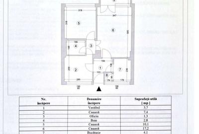 Apartament cu 3 camere 50,50 mp - parc Cismigiu - 7