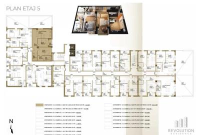 Garsonieră decomandată în Vasile Alecsandri - 1