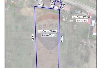 Teren de 3201 mp, în Paleu - 1