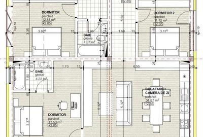 Apartament 3 camere, 80 mp, finisat + parcare, Bistrita - 10