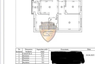 Apartament cu 4 camere decomandat, mobilat în Tomis III - 2