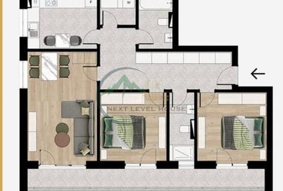 Apartament cu 3 camere decomandat, mobilat în 13 Decembrie - 4