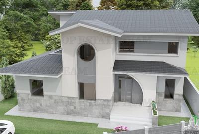 Vila superba in lucru, in zona exclusivista ROSU-DUDU-PADURE, 580 mp teren, 271 - 2
