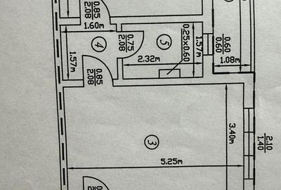 Apartament cu 2 camere semidecomandat în Central