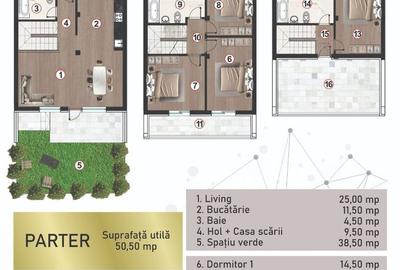 Casă cu 5 camere cu Canalizare în Metalurgiei - 4