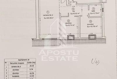 Apartament cu 3 camere decomandat, mobilat în Lipovei - 15