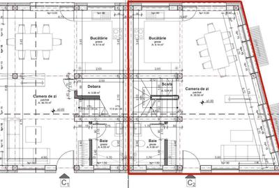 Casa cuplata, 4 camere, 163 mp utili, semifiniasata, cartier Dambul Rotund - 15