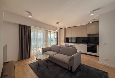 Apartament cu 2 camere semidecomandat, mobilat în Băneasa - 9