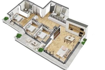 Apartament cu 4 camere în Central - 7