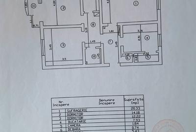 Apartament 3 Camere Doamna Ghica-Pancota II Centrala termica II Mobilat si utila - 19