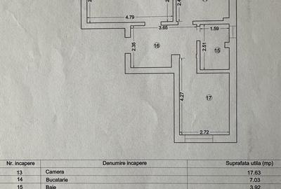 Apartament cu 2 camere decomandat în Central - 6