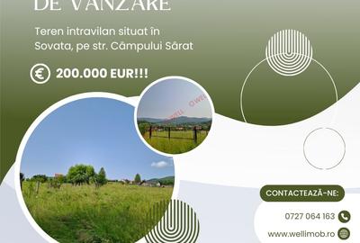 Teren Construcții intravilan de 2148 mp, în Sovata