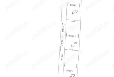 Tautii Magheraus,parcele de 540-550 mp,teren intravilan,drum de servitute ,doar 3500 euro ar - 1