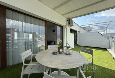 Penthouse pe doua niveluri cu 5 camere in cartierul Buna Ziua - 12