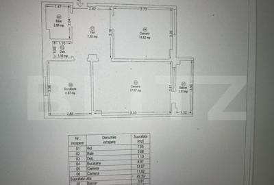 Apartament, 2 camere, 50mp, zona Piata Victoriei LUX - 1