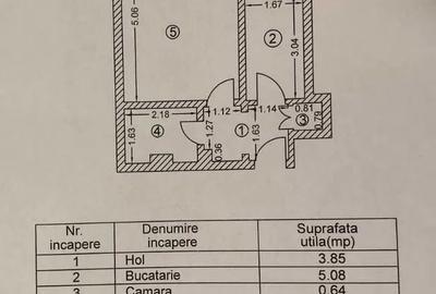 Iancului, Pantelimon | Garsoniera Decomandata | Balcon | Bloc 1981 - 6