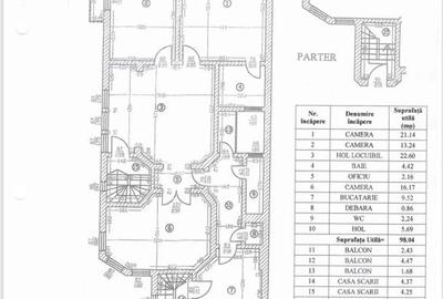 Vilă interbelică restaurată / ideală pentru spațiu de birouri - 22