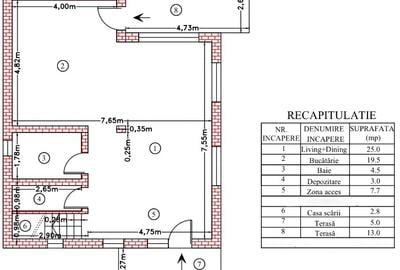 Vila 5 camere S+P+1E    teren 420mp Afumati - 14
