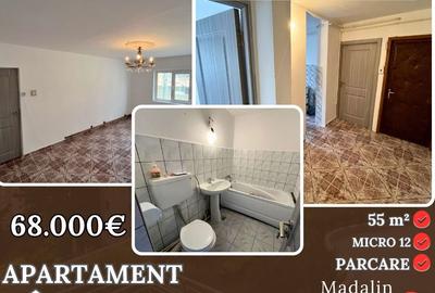 Apartament cu 2 camere decomandat în Micro 12 - 1