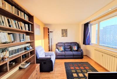 3 camere (transformat din 4 cam.) | 80 mp utili + 10mp balcon | Metrou | - 2