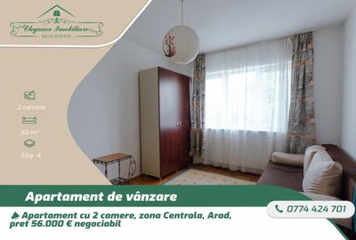 Apartament cu 2 camere decomandat în Central