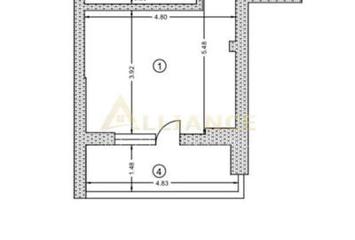 Apartament cu 2 camere decomandat în Central - 9