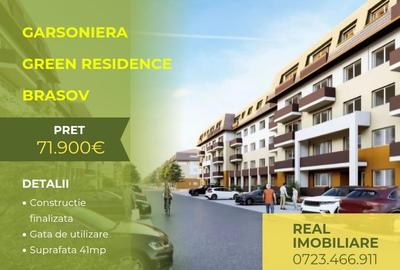 Garsoniera Green Residence Brasov+2 locuri de parcare!