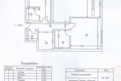 Apartament cu 3 camere semidecomandat în Băneasa - 8