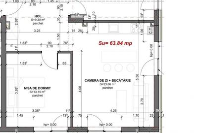 Apartament cu 3 camere, bloc nou, Apahida. Apartament cu 3 camere, bloc nou, Apahida. - 5