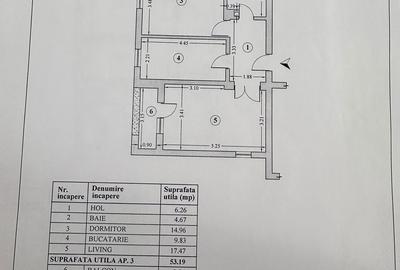 Apartament cu 2 camere, mobilat în Central - 2