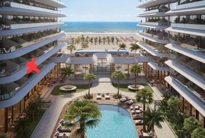 Studio Lux cu parcare vedere frontal mare Mamaia nord - 1