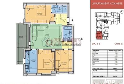 Metrou Berceni - 4 camere - Biruintei Popesti Leordeni Metrou Berceni - 4 camere - Biruintei Popesti Leordeni - 2