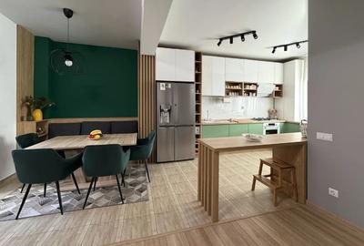 Apartament cu 3 camere decomandat, mobilat în Crângași