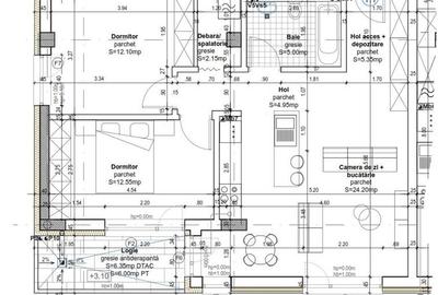 Apartament cu 3 camere semidecomandat în Baciu - 8