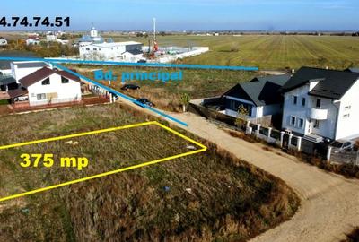 Teren Construcții intravilan de 375 mp, în Berceni