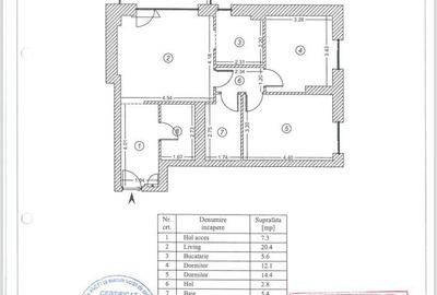 Apartament cu 3 camere în 13 Septembrie - 4