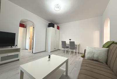 Apartament cu 2 camere semidecomandat, mobilat în Grivița