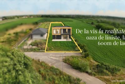 Teren 2500mp, la 600m Lac Snagov, 20m deschidere