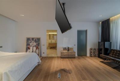 Penthouse cu 3 camere semidecomandat, mobilat în Central - 11