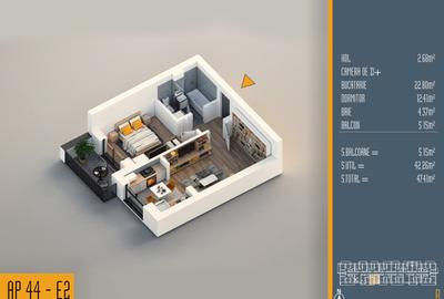 Neofort 84 - OFERTA Apartament ideal pentru investitie zona verde linistita - 12