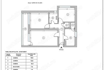 Apartament cu 3 camere decomandat în Victoriei - 9