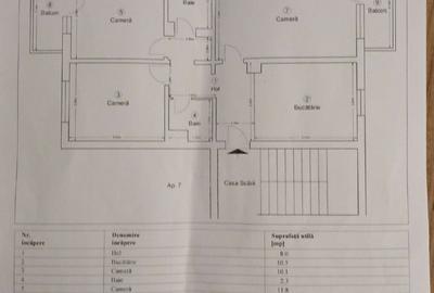 Apartament cu 3 camere decomandat, mobilat în Rogerius - 14