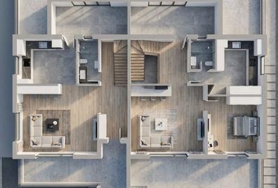 Casă cu 5 camere cu Teren 250 Mp în Central