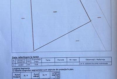 Teren de 518 mp, în Săcălaz - 3